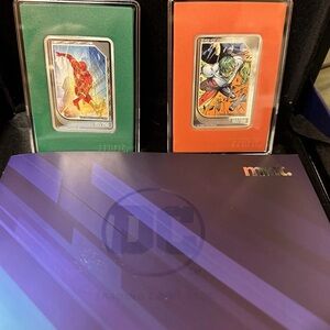DC COMICS MINT TRADING Silver COIN BOX OPENED 2 oz